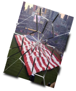 inkscape作成例、ひび割れた写真