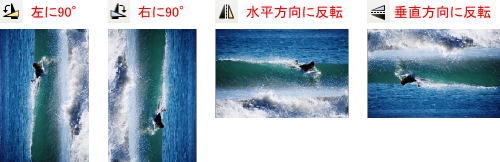 オブジェクトの回転・反転