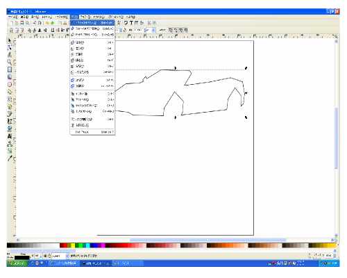 オブジェクトをパスへ オブジェクトをパスへ